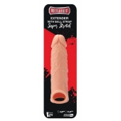 Телесная насадка EXTENDER WITH BALL STRAP 6.5 - 17 см. - Dream Toys - в Ессентуках купить с доставкой
