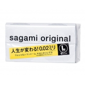 Презервативы Sagami Original 0.02 L-size увеличенного размера - 10 шт. - Sagami - купить с доставкой в Ессентуках