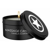 Массажная свеча с ароматом ванили Massage Candle - Shots Media BV - купить с доставкой в Ессентуках