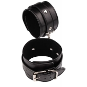 Черные оковы Classic Ankle Cuffs - Chisa - купить с доставкой в Ессентуках