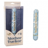 Голубой классический вибратор Naughty Bits Mother Fucker Personal Vibrator - 18 см. - California Exotic Novelties