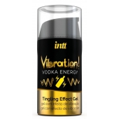 Жидкий интимный гель с эффектом вибрации Vibration! Vodka Energy - 15 мл. - INTT - купить с доставкой в Ессентуках