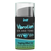 Жидкий интимный гель с эффектом вибрации Vibration! Gin   Tonic - 15 мл. - INTT - купить с доставкой в Ессентуках