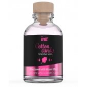 Массажный гель с согревающим эффектом Cotton Candy - 30 мл. - INTT - купить с доставкой в Ессентуках