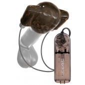 Дымчатый вибростимулятор головки пениса Dual Vibrating Head Teaser - Pipedream - в Ессентуках купить с доставкой