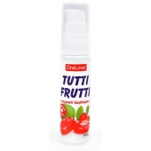 Гель-смазка Tutti-frutti со вкусом барбариса - 30 гр. - Биоритм - купить с доставкой в Ессентуках