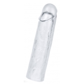 Прозрачная насадка-удлинитель Flawless Clear Penis Sleeve Add 1 - 15,5 см. - Lovetoy - в Ессентуках купить с доставкой