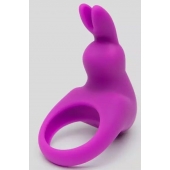 Фиолетовое эрекционное виброкольцо Happy Rabbit Cock Ring Kit - Happy Rabbit - в Ессентуках купить с доставкой