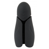 Черный силиконовый вибромастурбатор с нагревом Masturbator with 2 Functions - Orion - в Ессентуках купить с доставкой