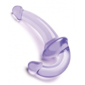 Фиолетовый безремневой страпон Strapless Strap-On - Lux Fetish - купить с доставкой в Ессентуках