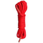 Красная веревка для связывания Nylon Rope - 5 м. - Easy toys - купить с доставкой в Ессентуках