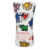 Мастурбатор-туба Keith Haring Soft Tube CUP - Tenga - в Ессентуках купить с доставкой