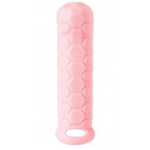 Розовый фаллоудлинитель Homme Long - 15,5 см. - Lola Games - в Ессентуках купить с доставкой