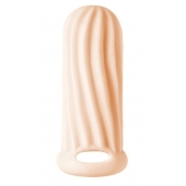 Телесный фаллоудлинитель Homme Wide - 11 см. - Lola Games - в Ессентуках купить с доставкой