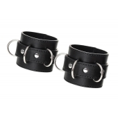 Черные наручники Anonymo на сцепке - ToyFa - купить с доставкой в Ессентуках