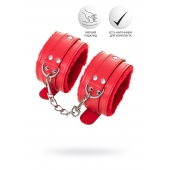 Красные оковы Anonymo из искусственной кожи - ToyFa - купить с доставкой в Ессентуках