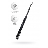 Черный флоггер Anonymo - 64 см. - ToyFa - купить с доставкой в Ессентуках