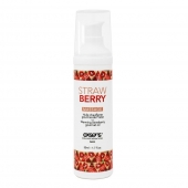 Разогревающее массажное масло  с ароматом клубники Gourmet Strawberry - 50 мл. - Exsens - купить с доставкой в Ессентуках