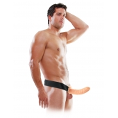 Полый страпон 8  Hollow Strap-On телесного цвета - 19 см. - Pipedream - купить с доставкой в Ессентуках