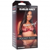 Мастурбатор-вагина Karlee Grey ULTRASKYN Pocket Pussy - Doc Johnson - в Ессентуках купить с доставкой