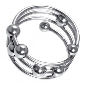Большое металлическое кольцо под головку пениса - ToyFa - купить с доставкой в Ессентуках