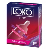 Стимулирующая насадка на пенис LOKO HOT с возбуждающим эффектом - Sitabella - в Ессентуках купить с доставкой