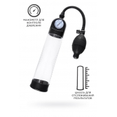 Прозрачная механическая помпа Roald с манометром - Sexus - в Ессентуках купить с доставкой