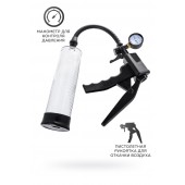 Прозрачная механическая помпа для пениса Viggo - Sexus - в Ессентуках купить с доставкой