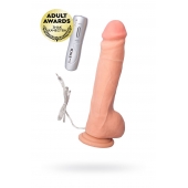 Реалистичный вибратор TOYFA RealStick Elite Vibro - 24 см. - ToyFa купить в Ессентуках с доставкой в Orgasmix.ru Реалистичный вибратор TOYFA RealStick Elite Vibro - 24 см. - ToyFa