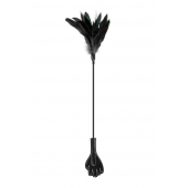 Двусторонний стек-щекоталка Sweet Caress Feather Whip - 58 см. - Sweet Caress - купить с доставкой в Ессентуках