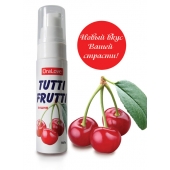 Гель-смазка Tutti-frutti с вишнёвым вкусом - 30 гр. - Биоритм - купить с доставкой в Ессентуках