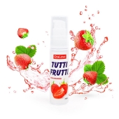 Гель-смазка Tutti-frutti с земляничным вкусом - 30 гр. - Биоритм - купить с доставкой в Ессентуках