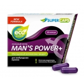 Возбуждающее средство для мужчин Mans Power plus - 10 капсул (0,35 гр.) +1 в подарок - SuperCaps - купить с доставкой в Ессентуках