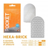 Карманный мастурбатор HEXA-BRICK - Tenga - в Ессентуках купить с доставкой