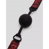 Кляп-шар на двусторонних ремешках Reversible Silicone Ball Gag - Fifty Shades of Grey - купить с доставкой в Ессентуках