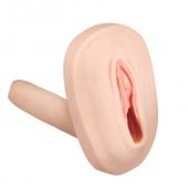 Мастурбатор-вагина с вибрацией и выносным пультом управления REALSTUFF SMOOTH   BALD - Dream Toys - в Ессентуках купить с доставкой