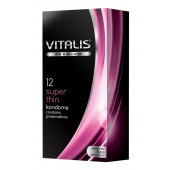 Ультратонкие презервативы VITALIS PREMIUM super thin - 12 шт. - Vitalis - купить с доставкой в Ессентуках