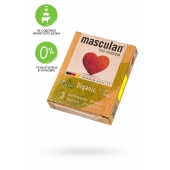 Экологически чистые презервативы Masculan Organic - 3 шт. - Masculan - купить с доставкой в Ессентуках