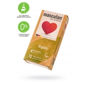 Экологически чистые презервативы Masculan Organic - 10 шт. - Masculan - купить с доставкой в Ессентуках