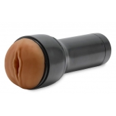 Коричневый мастурбатор-вагина Feel Stroker - Kiiroo - в Ессентуках купить с доставкой