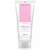 Смазка на водной основе Mixgliss Sweet с ароматом бабл-гам - 70 мл. - Mixgliss - купить с доставкой в Ессентуках