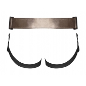 Бронзовый пояс для насадок Curious Harness - Strap-on-me - купить с доставкой в Ессентуках