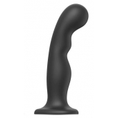 Черная насадка Strap-On-Me Dildo Plug P G size XXL - Strap-on-me - купить с доставкой в Ессентуках