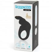 Черное эрекционное виброкольцо Happy Rabbit Rechargeable Rabbit Cock Ring - Happy Rabbit - в Ессентуках купить с доставкой