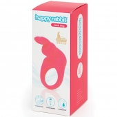 Розовое эрекционное виброкольцо Happy Rabbit Rechargeable Rabbit Cock Ring - Happy Rabbit - в Ессентуках купить с доставкой