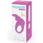 Фиолетовое эрекционное виброкольцо Happy Rabbit Rechargeable Rabbit Cock Ring - Happy Rabbit - в Ессентуках купить с доставкой