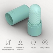 Мятный двусторонний мастурбатор Arcwave Ghost Pocket Stroker - Arcwave - в Ессентуках купить с доставкой
