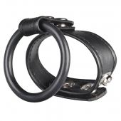 Двойное кольцо выносливости на пенис DUAL STAMINA RING - BlueLine - в Ессентуках купить с доставкой