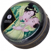 Массажная свеча Exotic Green Tea с ароматом зелёного чая - 30 мл. - Shunga - купить с доставкой в Ессентуках