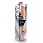 Телесная насадка на пенис 11.5 Inch Cock Sheath Penis Extender - 29,2 см. - Blush Novelties - в Ессентуках купить с доставкой